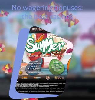 Free spins no deposit no wagering